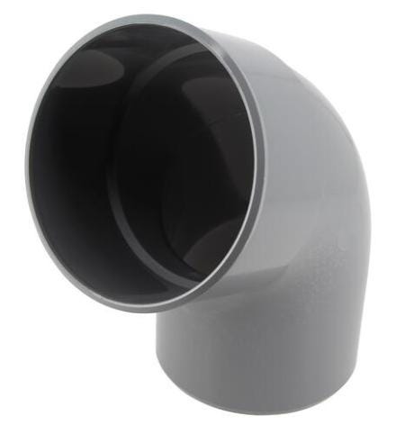 COUDE SPLE 67.30 MF D125 GRIS             CX6 NICOLL  [CX6]