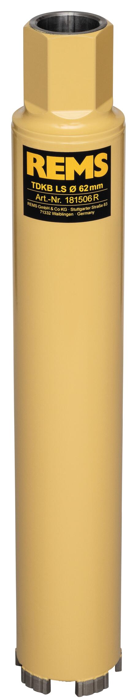 CAROTTAGE - Couronne de carottage à sec diamantée laser TDKB LS