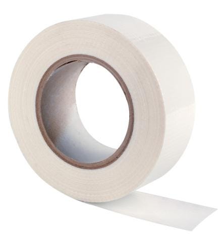 BANDE TOILEE BLANCHE LONGUEUR 50M    CLI08016 CBM LE HAILLAN