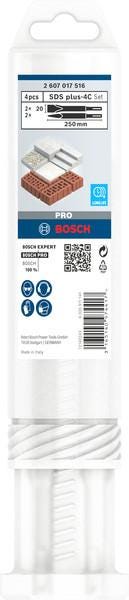SET 4 BURINS PRO SDS PLUS-4C       2607017516 BOSCH ELECTROPORTATIF  [2607017516]