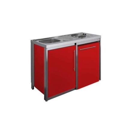 METALLINE - Cuisinette métallique réversible