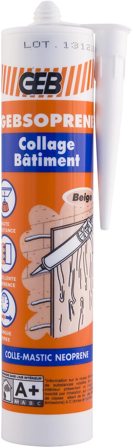 GEBSOPRENE - Colle mastic néoprène pour Bâtiment