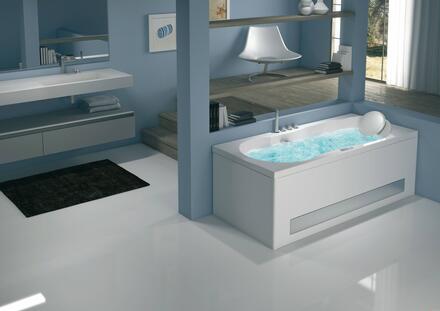 ROMANZA - Baignoire rectangulaire en acrylique