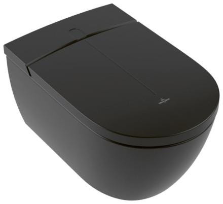 BIDET VICLEAN 38,5X40 PURE BLACK     V0E100R7 VILLEROY BOCH  [V0E100R7]