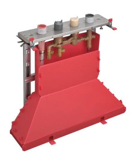 CORPS D'ENCASTREMENT - Axor Starck - Pour batterie 4 trous thermostatique pour montage sur plage de carrelage