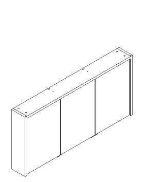 ARMOIRE DE TOILETTE LED BELLA-LUXE L1 1309431