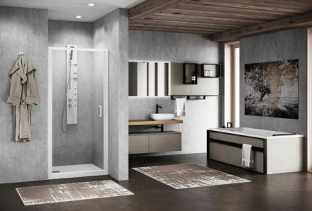 PORTE PIVOT.ZEPHYR.2.0 G.EXT.76-82 ZEP2G76-1U NOVELLINI FRANCE  [ZEP2G76-1U]