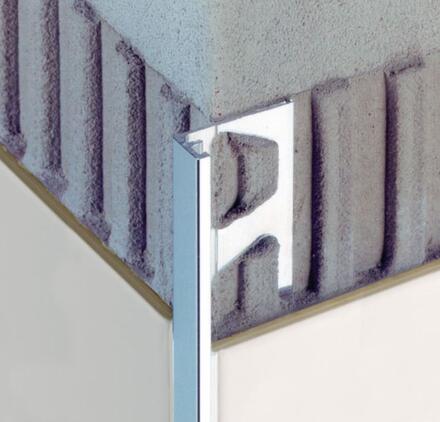 SCHLUTER-JOLLY-ACG - Profilé de protection et de décoration des arrêtes de revêtements carrelés