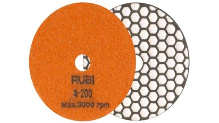 DISQUE DIAM POLI+PONC A SEC D100 200GR  62972 RUBI FRANCE