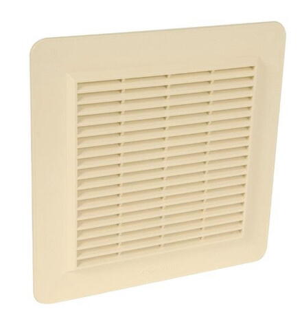 GRILLE D'AERATION A VISSER OU COLLER - Grille applique en polystyrène renforcé U.V.