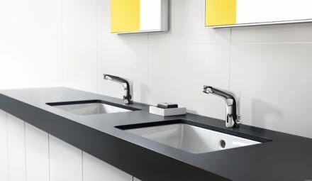 FOCUS - Mitigeur lave-mains électronique avec système infra rouge