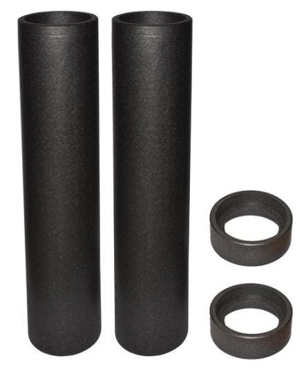 CONDUIT PPE D125 2X1M +2 MANCH. EH317 7603307 DE DIETRICH EQUIP THERMIQU BDR  [7603307]