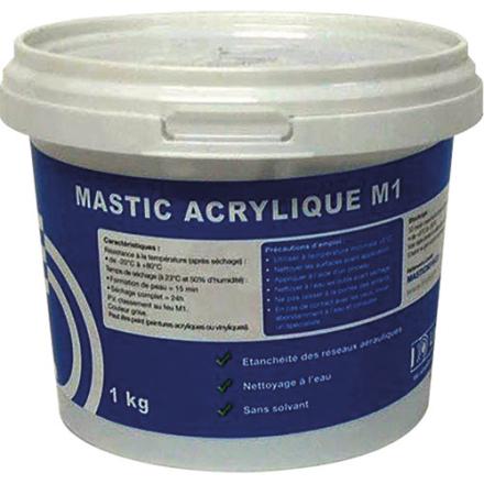 MASTIC ACRYLIQUE POT 1KG M1               MP1 AXELAIR  [MP1]
