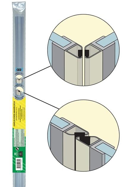 ACCESSOIRE DE DOUCHE - Joint côtés porte de douche