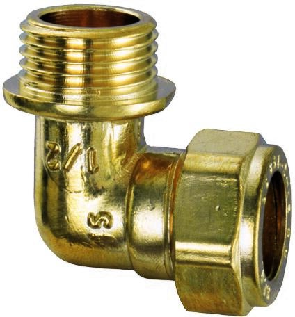 COUDE A COMPRESSION - MF - Equerre biconique