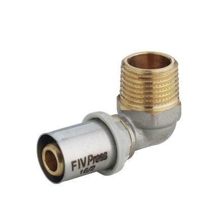 COUDE MULTICOUCHE A SERTIR ET A VISSER EASYTEC - De jonction