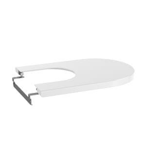 ABATTANT BIDET INSPIRA ROUND BLC/M A80652262B ROCA SANITAIRE  [A80652262B] 