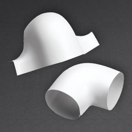 COUDE PVC SAGIPACK TYPE S EP30 D76 PVCS30X076