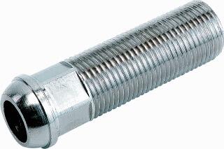 RACCORD SPECIFIQUE POUR ROBINETTERIE - Long nickelé - Mâle à visser à joint sphéro-conique