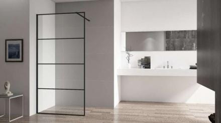 PAROI ALMA WALK-IN WALL 80 NOIR    1406001211 ROTH FRANCE