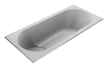 LIBRA - Baignoire rectangulaire en Quaryl