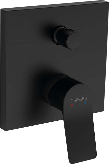 SET FINIT.MIT.BAIN/DOUC.ENC.NOIR MAT 75415670 HANSGROHE  [75415670] 