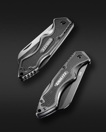 COUTEAU PLIANT LAME TRONQUEE UNILITE      EK5 ASPEN PUMPS FRANCE  [EK5]