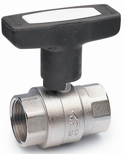 VANNE BOISSEAU SPHERIQUE FF 1/2" 15MM   BI03R CODITHERM DISTRIBUTION