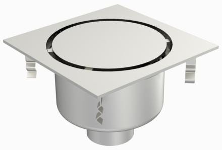 SIPHON INOX 300X300 S.V.100MM AV.P.R 30100PRF LIMATEC  [30100PRF]
