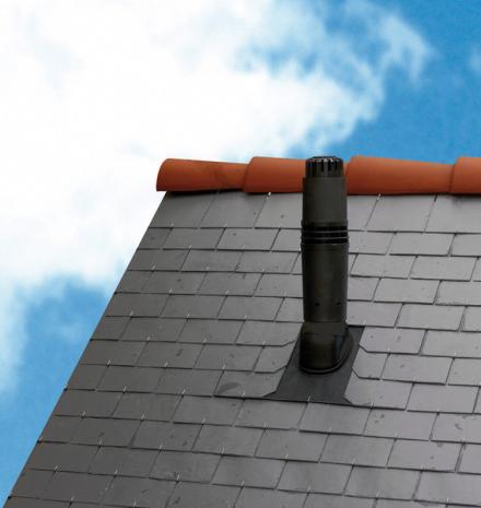 ROLUX CONDENSATION CONCENTRIQUE - Terminal anti-glace vertical PPTL/PVC