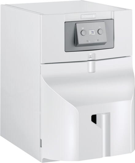 NEOVO CONDENS PLUS - Chaudière Complète à Condensation avec brûleur fioul intégré - Cheminée - Pour Chauffage Seul