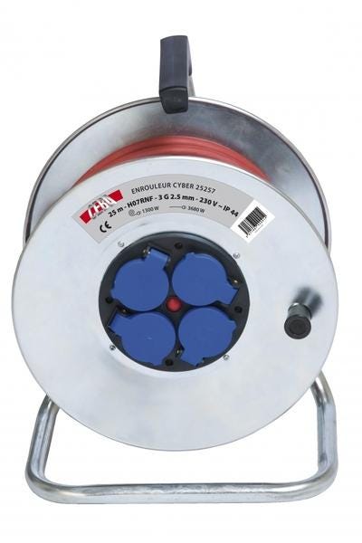 ENROULEUR 25M H07RNF 3G2.5 4S.CEBA CYBER25257 CEBA