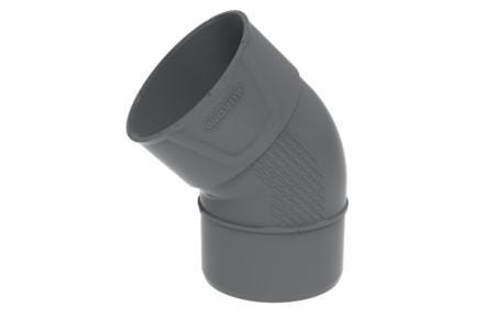 COUDE EVACUATION PVC+ - MF - 45'