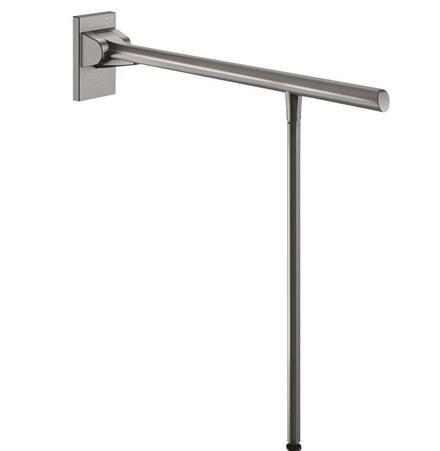 BARRE D'APPUI RABATTABLE - Barre d'appui pour WC et pour douche
