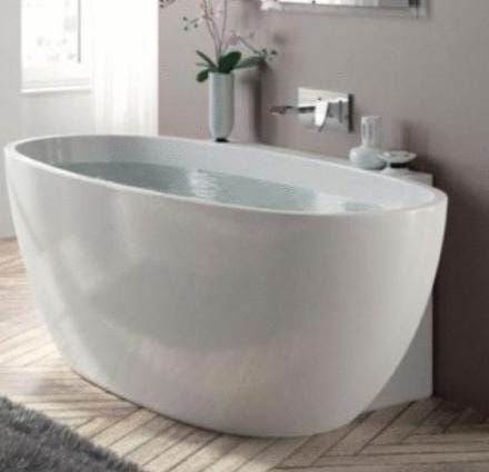 AGATA - Baignoire îlot monobloc ovale