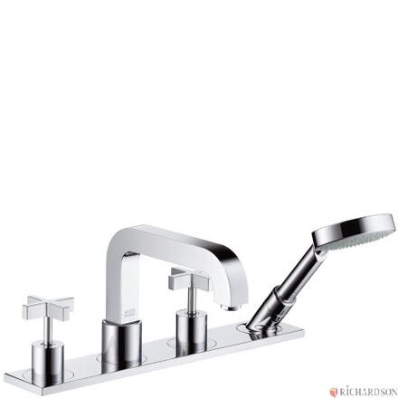 SET DE FINITION - Axor Citterio - Pour mélangeur lavabo 4 trous sur plage de carrelage