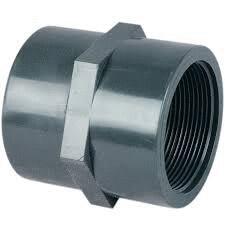 MANCHON A COLLER PVC - FF