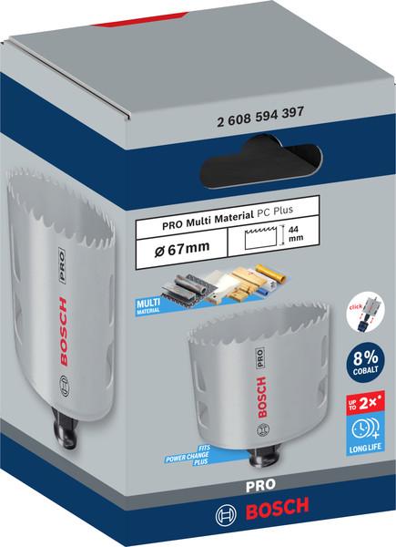 SCIE TREPAN PRO PC PLUS MULTI 67MM 2608594397 BOSCH ELECTROPORTATIF  [2608594397]