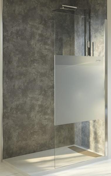 PAROI FIXE CONTRA 90 CHR VERRE IN  E22WD90-GA JACOB DELAFON KOHLER