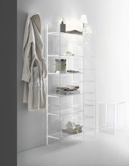 ETAGERE SOUND-RACK 75X26 CRIST H3893310840001 ROCA SANITAIRE