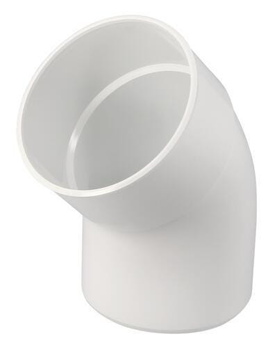 COUDE MF 45' D.125 BLANC               CX4GTB NICOLL  [CX4GTB]