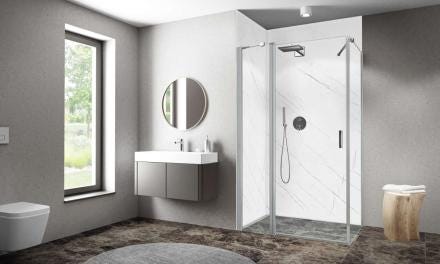 PORTE PIVOTANTE AVEC ELEMENT FIXE  1403040263 ROTH FRANCE  [1403040263] 