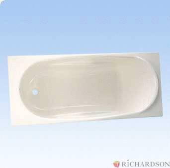 MONDANE - Baignoire rectangulaire sans poignées