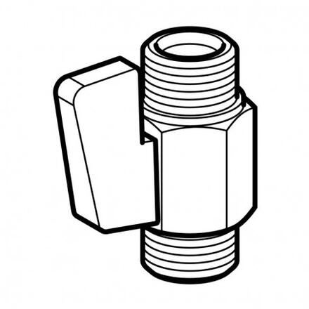 ROBINET ARRET 3/8 SET AQUACLEAN  242.512.00.1 GEBERIT  [242.512.00.1] 