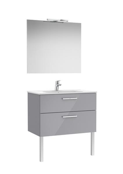 MEUBLE VICTORIA PACK 2TR 80CM GRIS A851604516