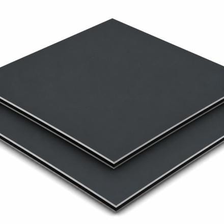 PLAQUE EURO ACP F GRIS 7016 M/B   3X3050X1500