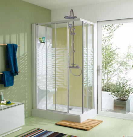 ILO 2 - Rectangle - Cabine d'angle version Avantage
