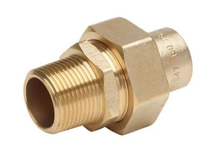 RACCORD A JOINT PLAT - Droit - 2 pièces - A joint plat