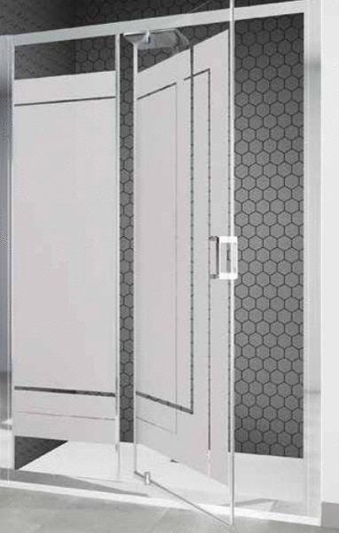 PORTE PIVOT 77/81 SMART TRANSP/BLC PA1002BTNE