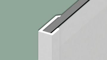 KINEWALL DESIGN - Lot de 2 profiles en U